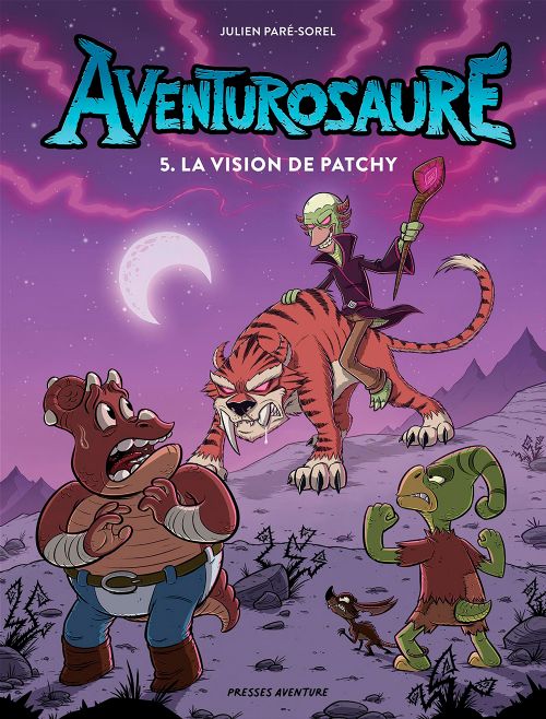 Livre - Aventurosaure 5. La vision de Patchy - Version française