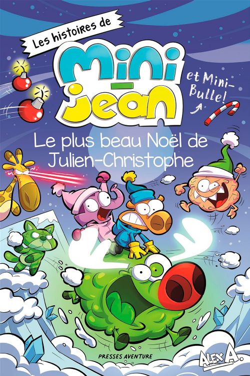 Livre - Les histoires de Mini-Jean et Mini-Bulle, Le plus beau Noël de Julien-Christophe - Version française