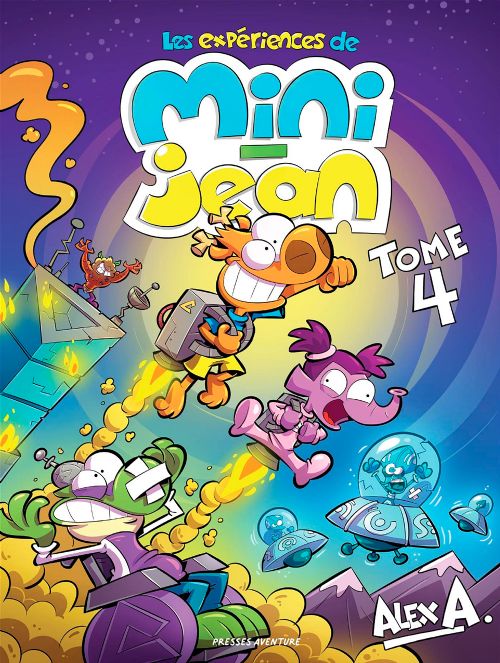 Livre - Les expériences de Mini-Jean (Tome 4) - Version française