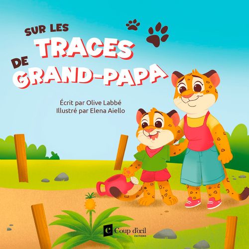 Livre - Sur les traces de grand-papa - Version française