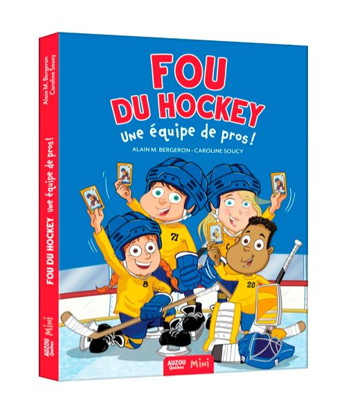 Livre - Fou du hockey Tome 3: Une équipe de pros! - Version française