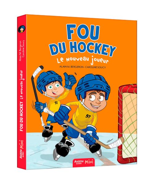 Livre - Fou du hockey Tome 4: Le nouveau joueur - Version française
