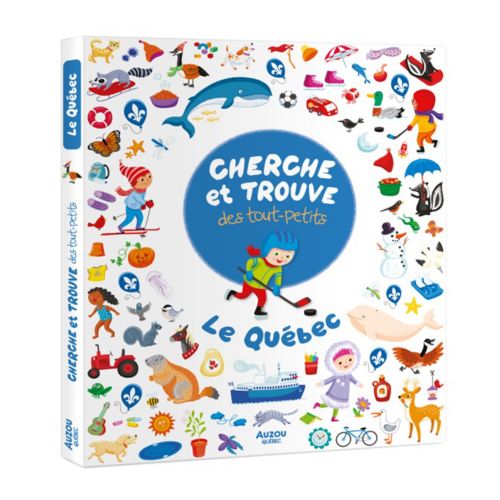 Livre - Cherche & Trouve des tout-petits - Le Québec - Version française