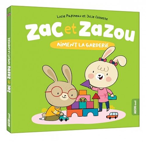 Livre - Zac et Zazou aiment la garderie - Version française