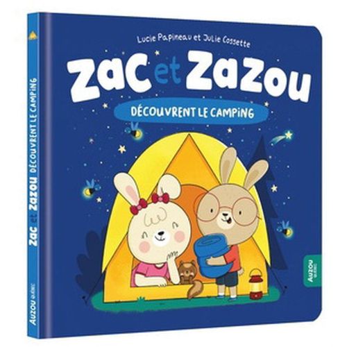 Livre - Zac et Zazou découvrent le camping - Version française