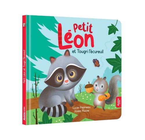 Livre - Petit Léon et Tougri l'écureuil - Version française