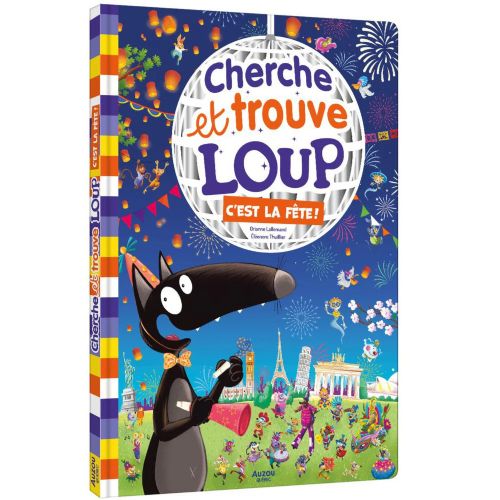 Livre - Cherche et trouve Loup: C'est la fête! - Version française