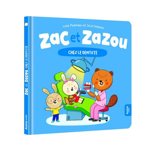 Livre - Zac et Zazou chez le dentiste - Version française