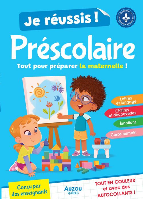 Livre - Je réussis! Préscolaire - Version française