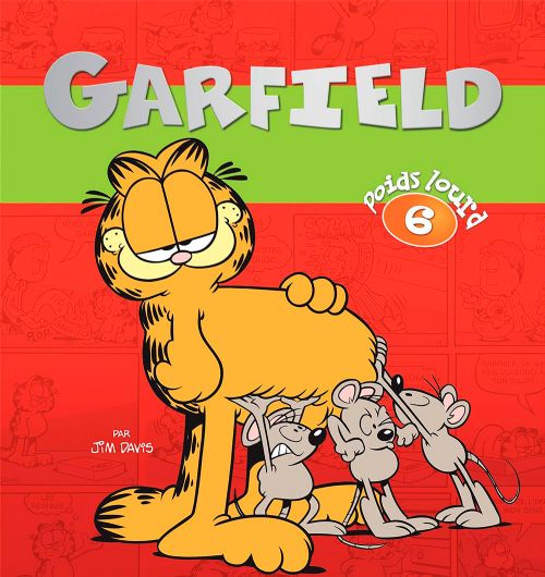 Livre - Garfield, Poids lourd 6 - Version française
