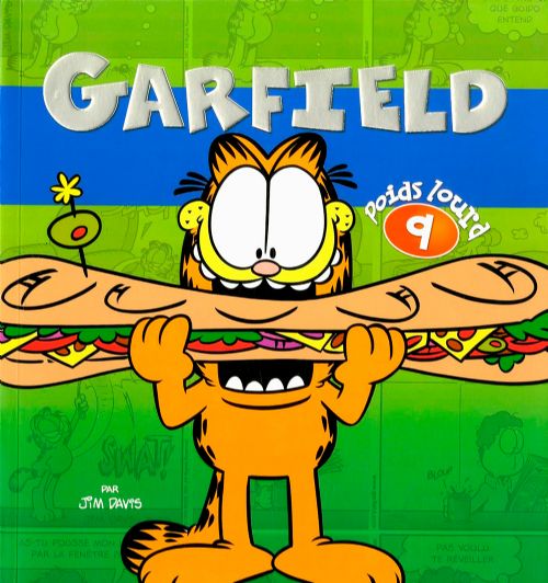 Livre - Garfield, Poids lourd 9 - Version française