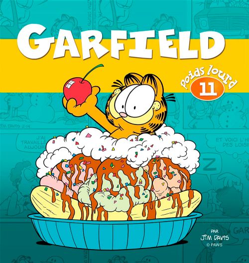 Livre - Garfield, Poids lourd 11 - Version française