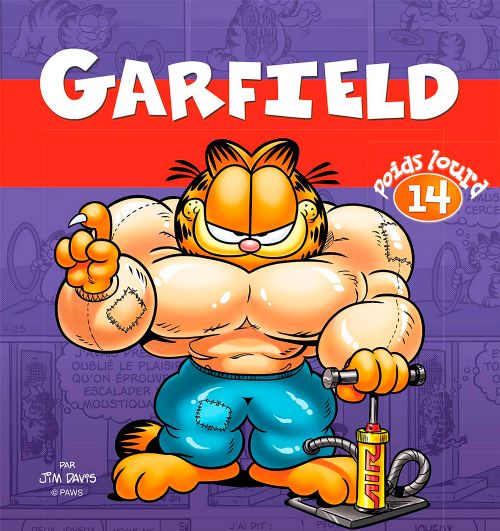 Livre - Garfield, Poids lourd 14 - Version française
