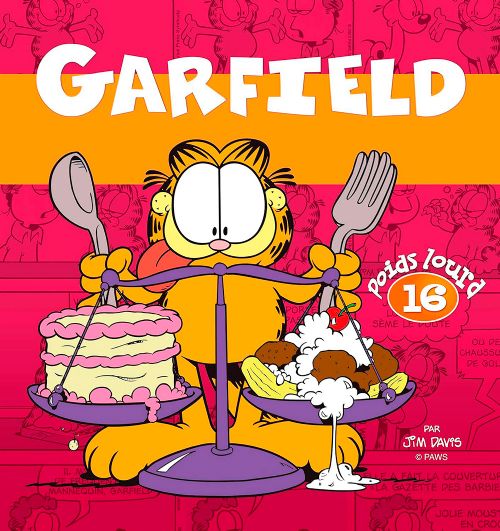 Livre - Garfield, Poids lourd 16 - Version française