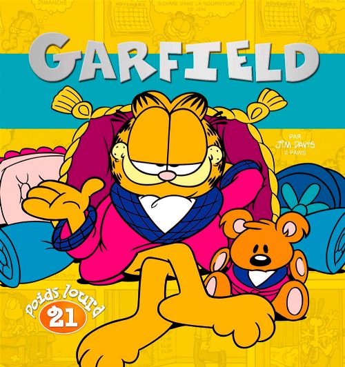 Livre - Garfield, Poids lourd 21 - Version française
