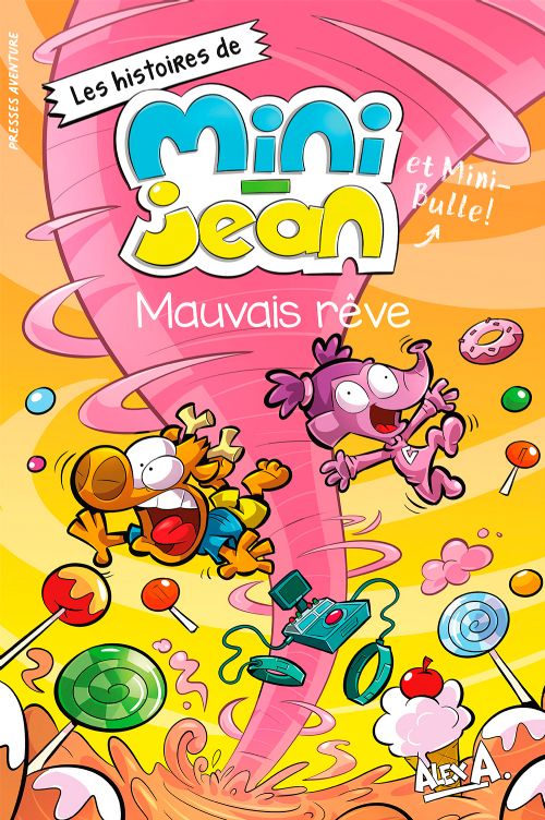 Livre - Les histoires de Mini-Jean et Mini-Bulle, Mauvais rêve - Version française