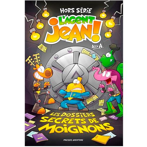 Livre - L'agent Jean - Les dossiers secrets de moignons (Hors série) - Version française