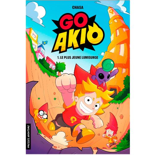 Livre - Go Akio Tome 1: Le plus jeune Lumisurge - Version française