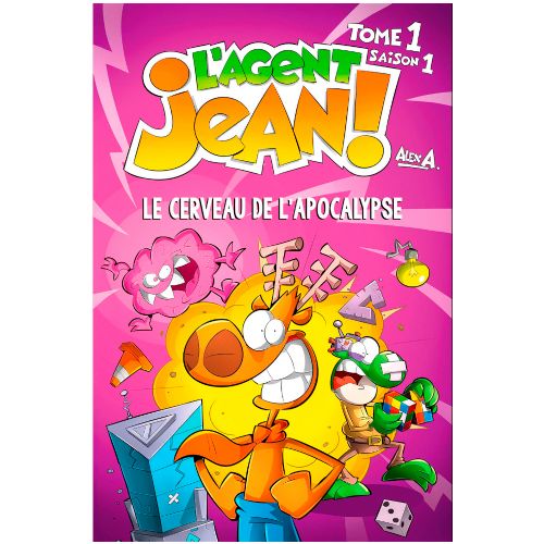 Livre - L'agent Jean, Le cerveau de l'apocalypse (Saison 1-Tome 1) - Version française