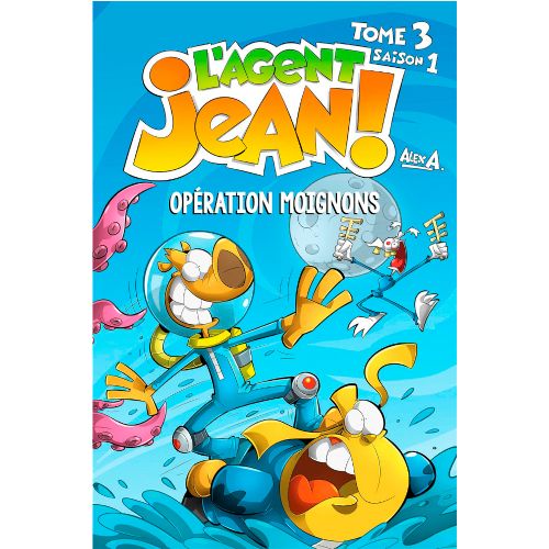 Livre - L'agent Jean! Opérations Moignons Tome 3 Saison 1 (Couverture souple) - Version française