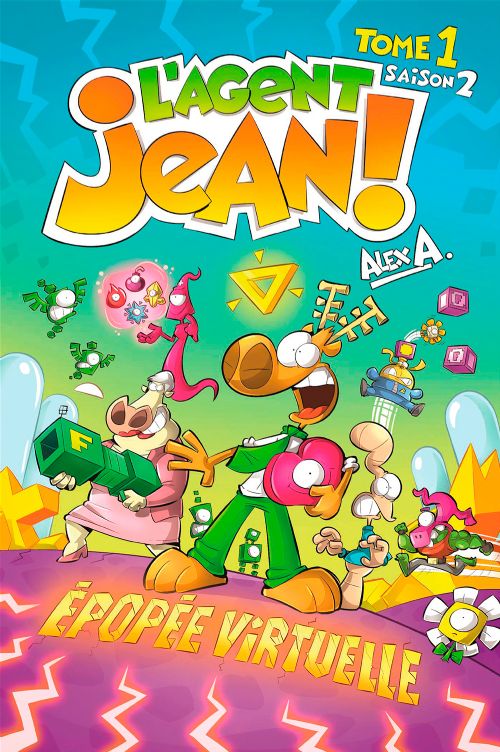Livre - L'agent Jean, Épopée virtuelle (Saison 2-Tome 1) - Version française