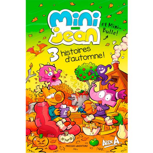 Livre - Les histoires de Mini-Jean et Mini-Bulle, 3 histoires d'automne! - Version française