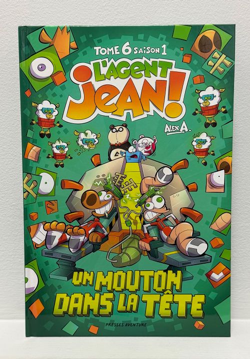 Livre - L'agent Jean, Un mouton dans la tête (Saison 1-Tome 6) - Version française