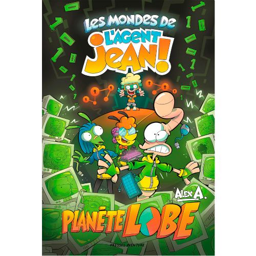 Livre - Les mondes de l'agent Jean - Planète Lobe - Version française