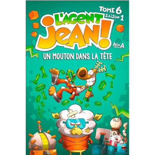 Livre - L'agent Jean, Un mouton dans la tête (Saison 1-Tome 6) - Version française