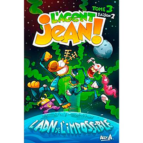 Livre - L'agent Jean, L'ADN de l'impossible (Saison 2-Tome 3) - Version française