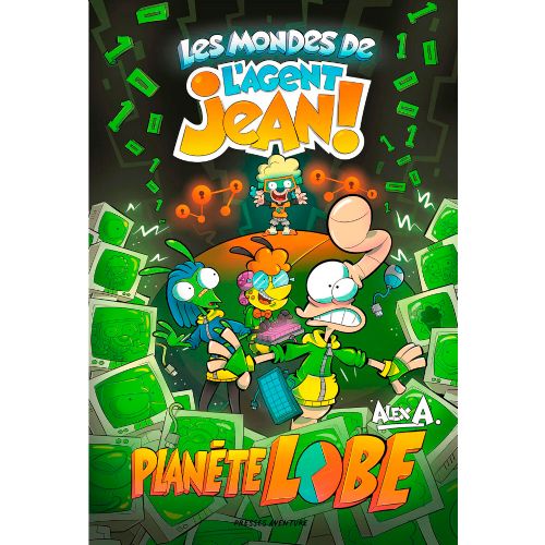 Livre - Les mondes de l'agent Jean - Planète Lobe - Version française