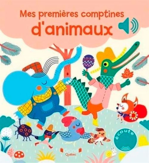 Book - Mes premières comptines d'animaux - French version