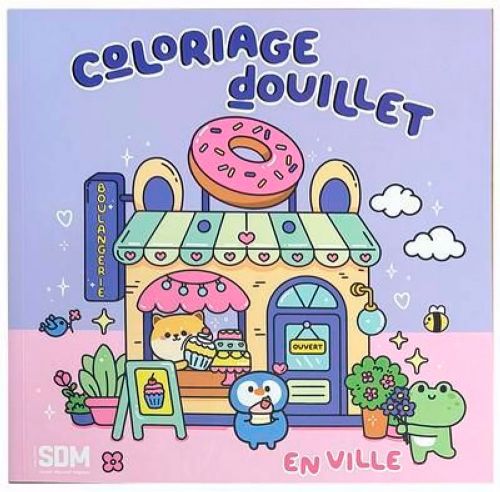 Book - Coloriage douillet: en ville - French version