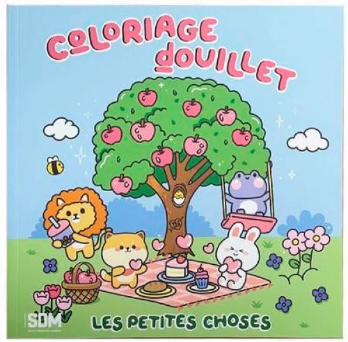Book - Coloriage douillet: les petites choses - French version