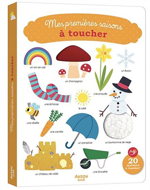 Livre - Mes premières saisons à toucher - Version française