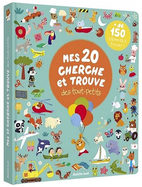 Livre - Mes 20 cherche et trouve des tout-petits - Version française