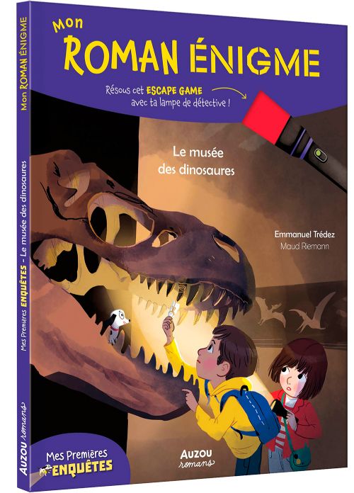 Livre - Mon roman énigme: Le musée des dinosaures - Version française