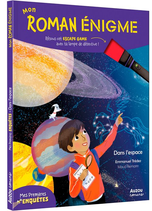 Livre - Mon roman énigme: Dans l'espace - Version française