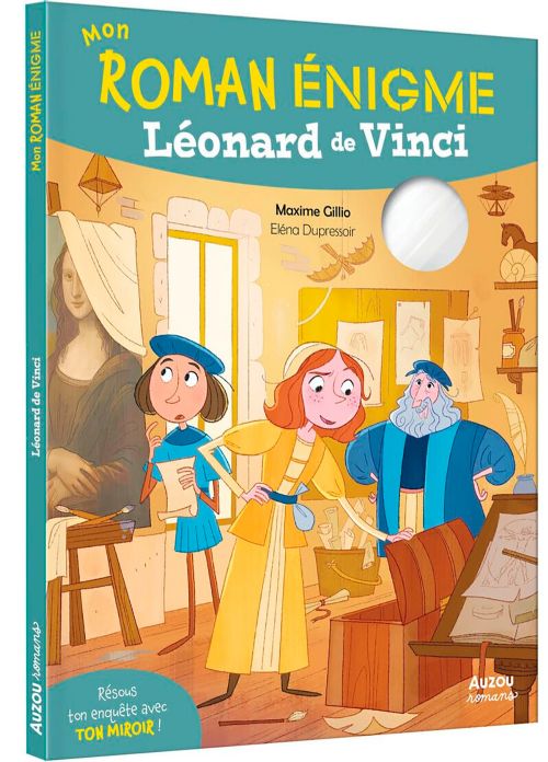 Livre - Mon roman énigme: Léonard de Vinci - Version française