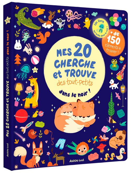 Livre - Cherche et trouve des Tout-petits: Dans le noir! - Version française