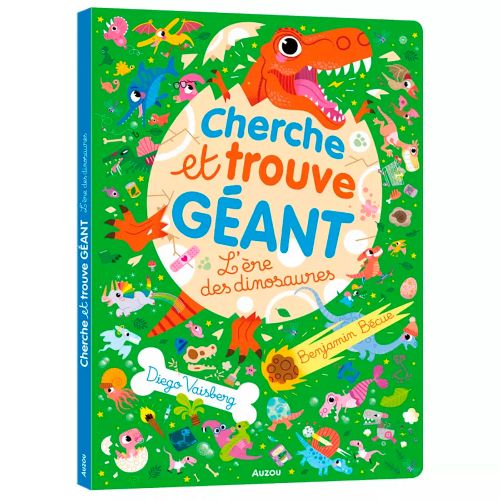 Livre - Cherche et trouve Géant: L'ère des dinosaures - Version française