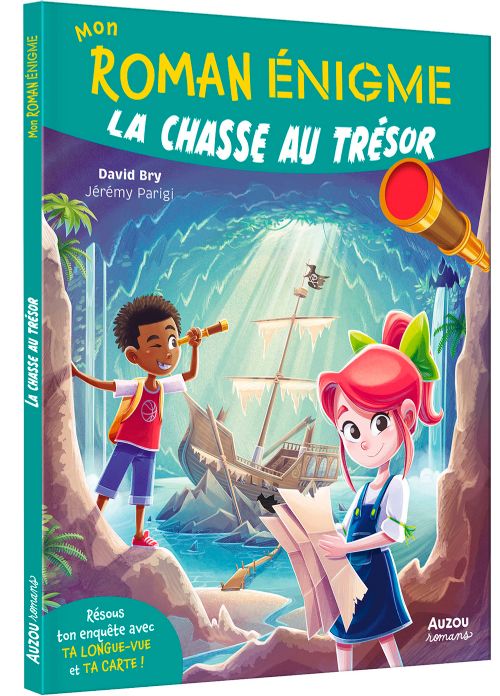 Livre - Mon roman énigme: la chasse au trésor - Version française