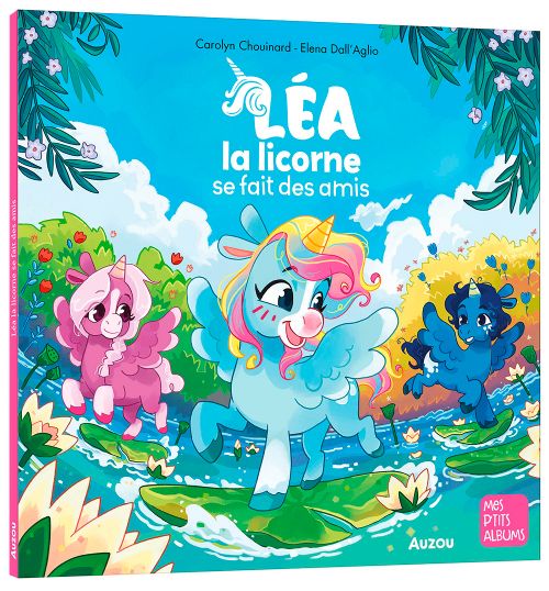 Book - Léa la licorne se fait des amis - French version