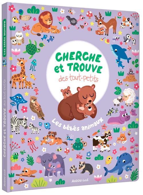 Livre - Cherche et trouve des tout-petits, Les bébés animaux - Version française