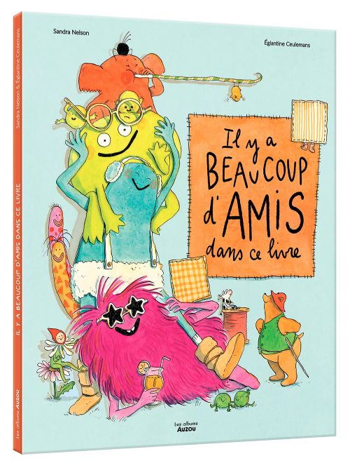 Book - Il y a beaucoup d'amis dans ce livre - French version