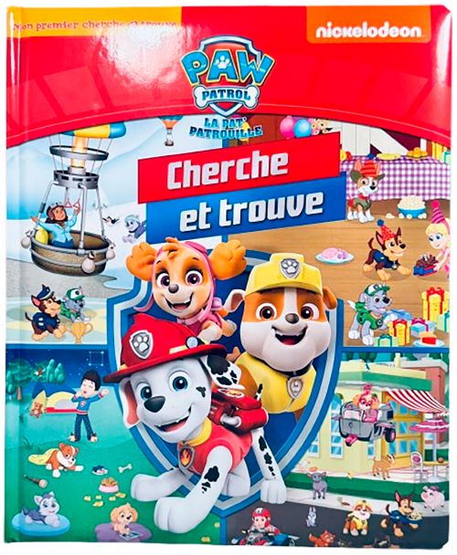 Livre - Cherche et trouve: Pat'Patrouille - Version française