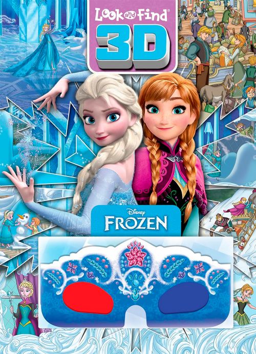 Livre - Cherche et trouve 3D: La Reine des neiges - Version française