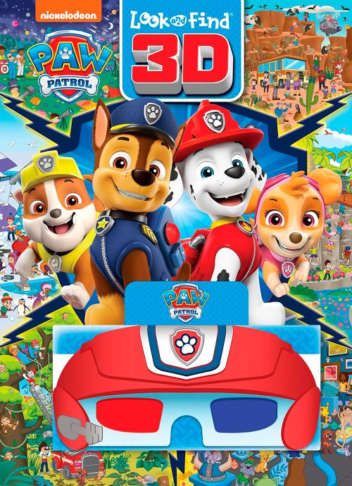 Livre - Cherche et trouve 3D: Pat'Patrouille - Version française