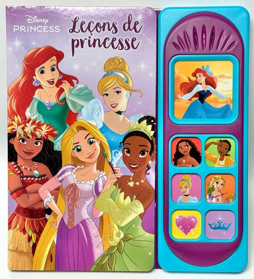 Livre - Disney Princesse, Leçons de princesse - Version française