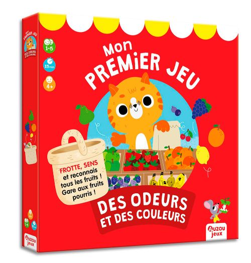 Jeu - Mon premier jeu des odeurs et des couleurs Version Française